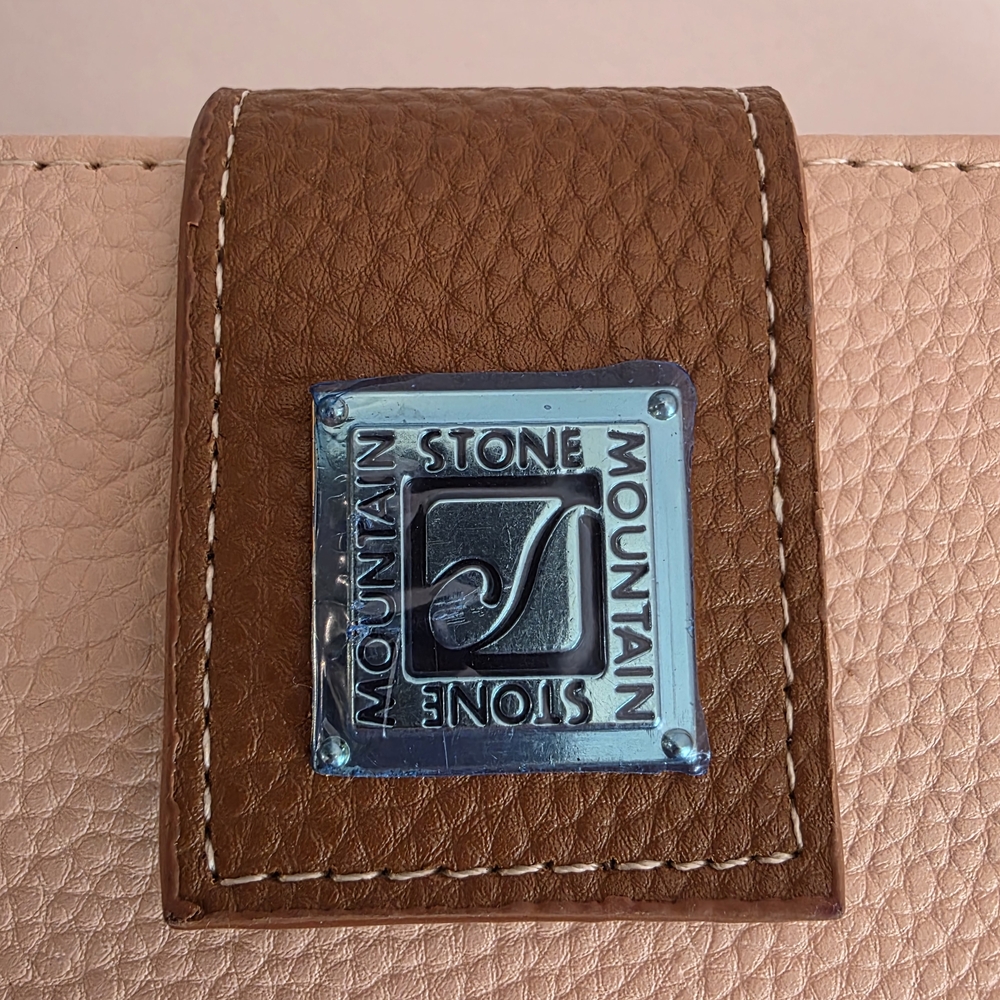 Stone Mountain Blush and Tan Leather Wallet - Picture 12 of 12